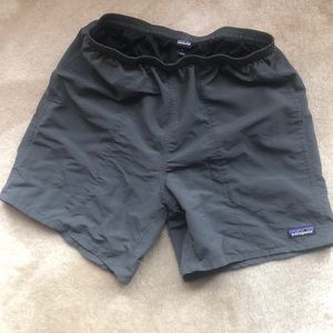 Men’s Patagonia Swimsuit / Shorts - size medium, grey color.  5 inch inseam.